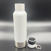 White Stainless Steel Water Bottle